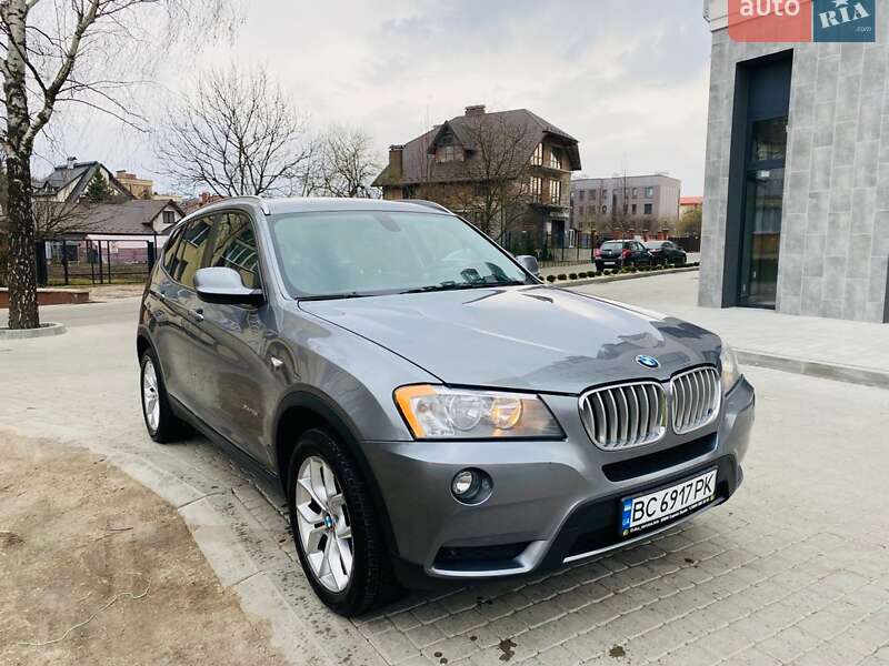 Внедорожник / Кроссовер BMW X3 2012 в Львове