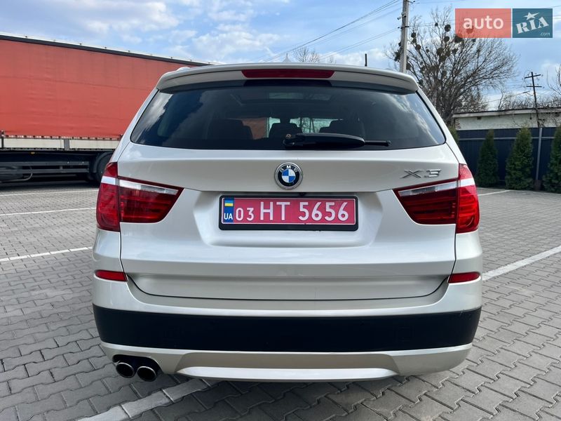 Внедорожник / Кроссовер BMW X3 2013 в Ровно