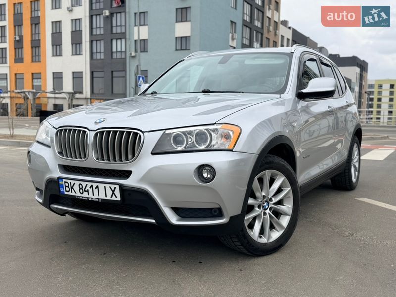 Внедорожник / Кроссовер BMW X3 2012 в Ровно
