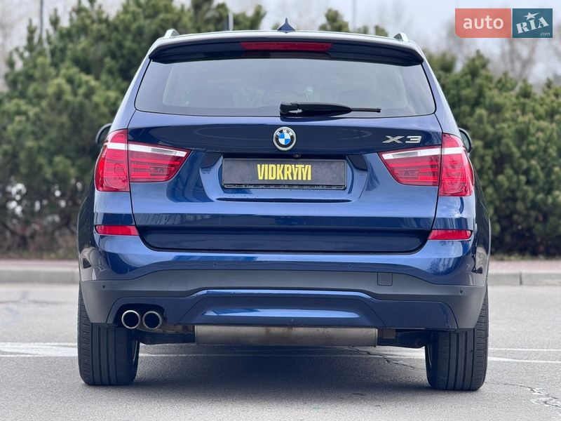 Внедорожник / Кроссовер BMW X3 2015 в Киеве
