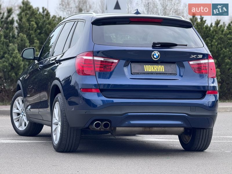 Внедорожник / Кроссовер BMW X3 2015 в Киеве
