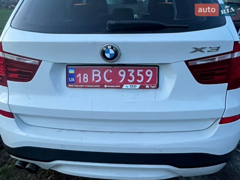 Внедорожник / Кроссовер BMW X3 2015 в Борисполе
