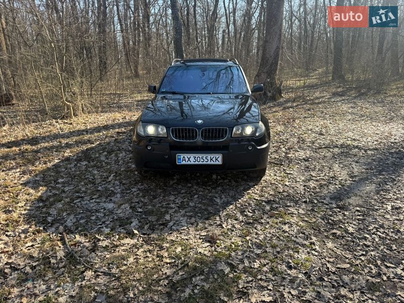 Внедорожник / Кроссовер BMW X3 2004 в Богодухове
