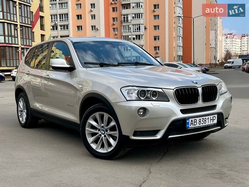 Внедорожник / Кроссовер BMW X3 2013 в Виннице