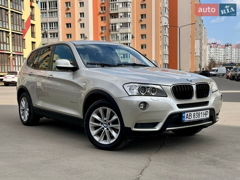 Внедорожник / Кроссовер BMW X3 2013 в Виннице