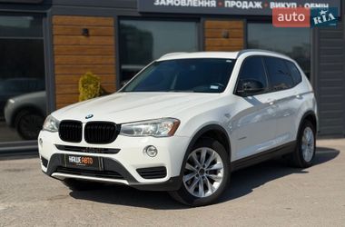 Внедорожник / Кроссовер BMW X3 2016 в Шептицькому