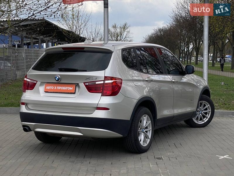 Внедорожник / Кроссовер BMW X3 2012 в Днепре