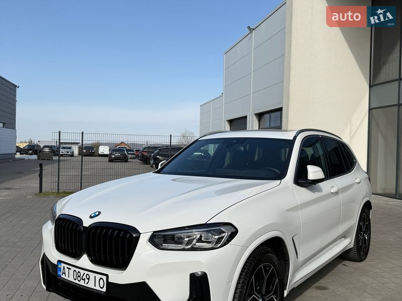 Позашляховик / Кросовер BMW X3 2022 в Івано-Франківську