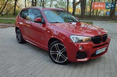 Позашляховик / Кросовер BMW X3 2016 в Тернополі