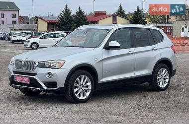 Внедорожник / Кроссовер BMW X3 2017 в Виннице