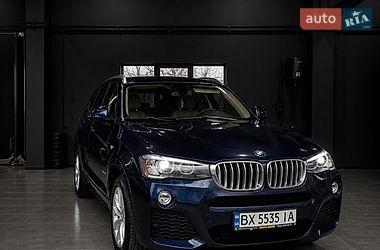 Внедорожник / Кроссовер BMW X3 2017 в Хмельницком