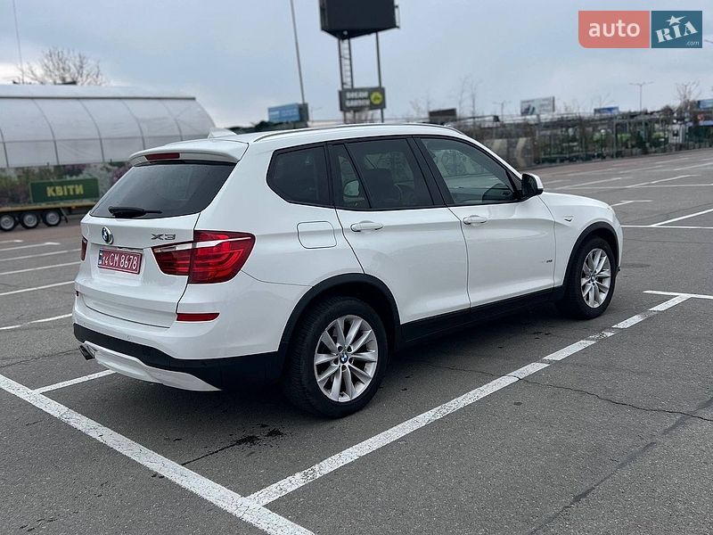Внедорожник / Кроссовер BMW X3 2017 в Львове
