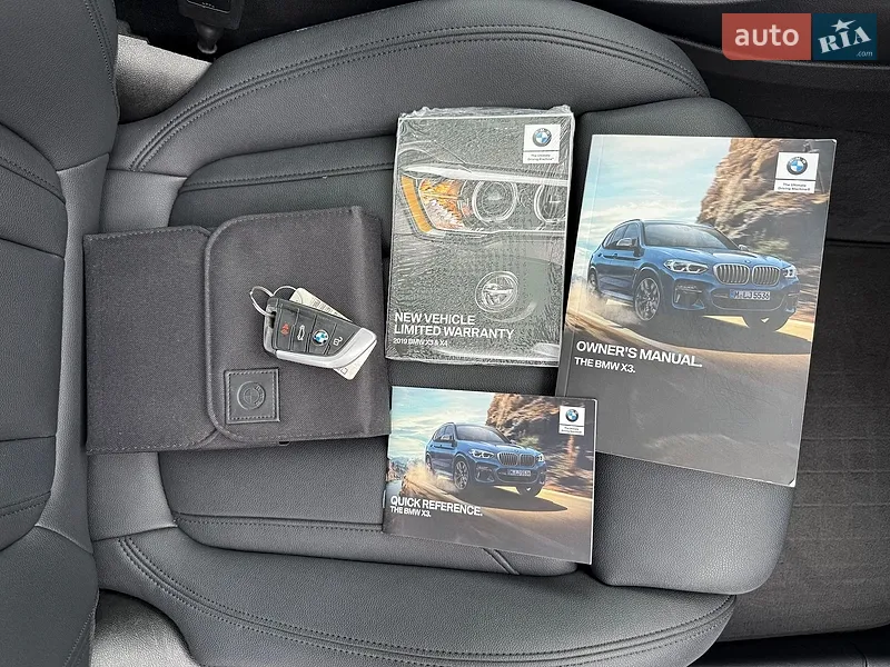Внедорожник / Кроссовер BMW X3 2018 в Львове документ
