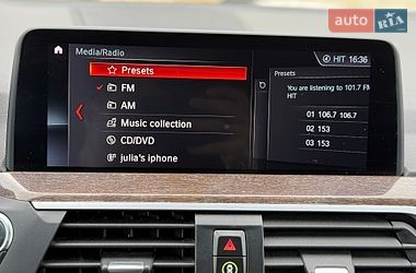Внедорожник / Кроссовер BMW X3 2018 в Львове