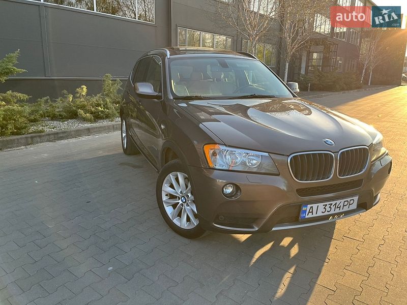 Внедорожник / Кроссовер BMW X3 2012 в Белой Церкви