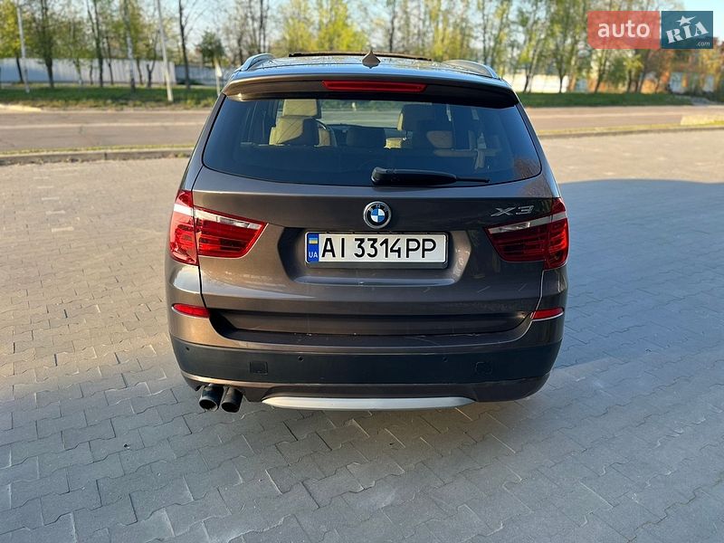 Внедорожник / Кроссовер BMW X3 2012 в Белой Церкви