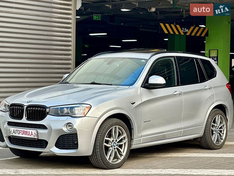Внедорожник / Кроссовер BMW X3 2016 в Киеве