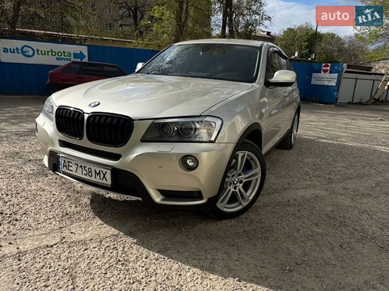 Внедорожник / Кроссовер BMW X3 2012 в Днепре