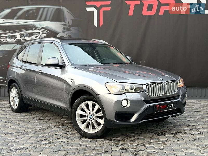 Внедорожник / Кроссовер BMW X3 2017 в Львове