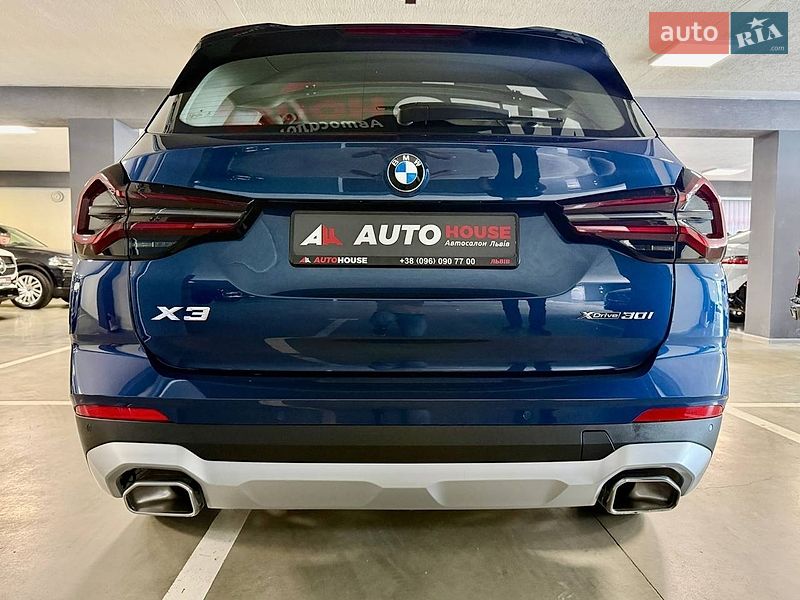 Внедорожник / Кроссовер BMW X3 2022 в Львове
