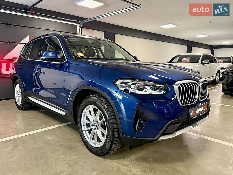 Внедорожник / Кроссовер BMW X3 2022 в Львове