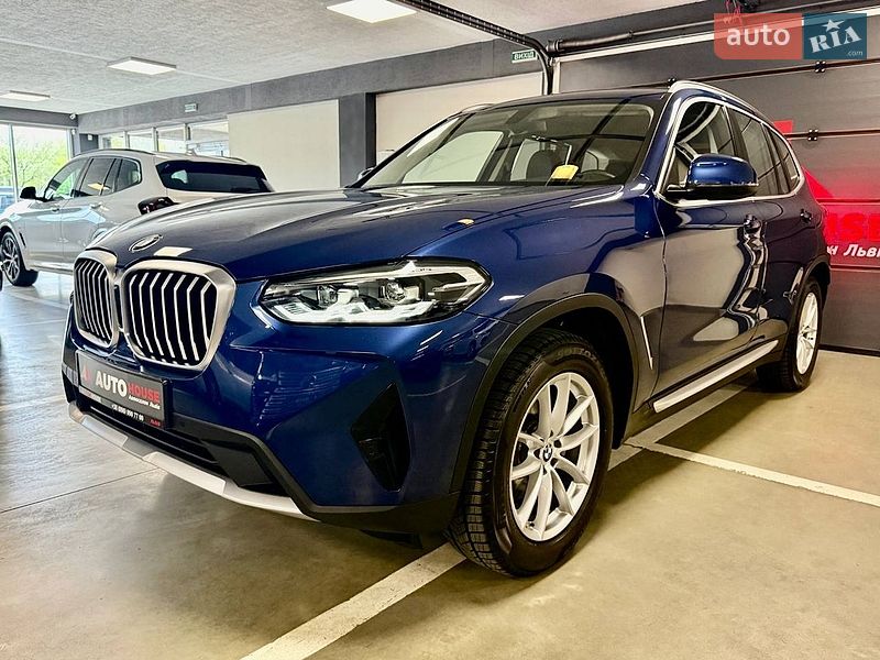 Внедорожник / Кроссовер BMW X3 2022 в Львове