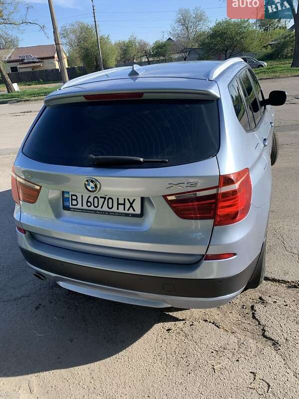 Внедорожник / Кроссовер BMW X3 2013 в Полтаве