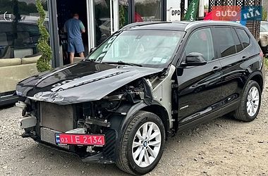 Внедорожник / Кроссовер BMW X3 2015 в Луцке