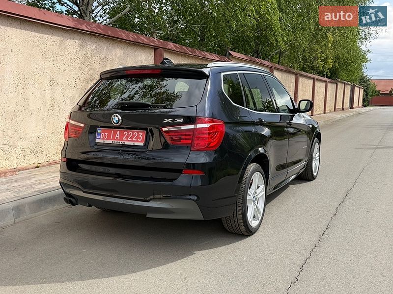 Внедорожник / Кроссовер BMW X3 2014 в Ковеле