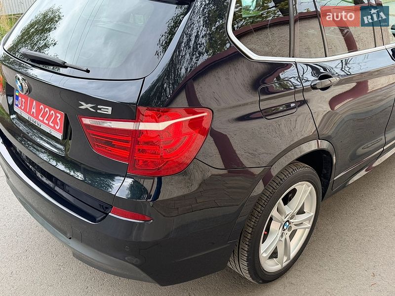 Внедорожник / Кроссовер BMW X3 2014 в Ковеле