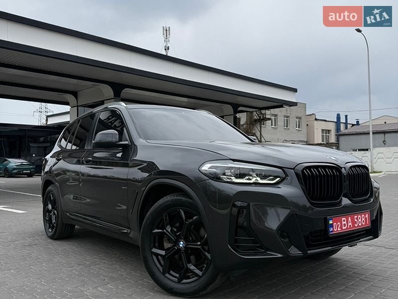 2022 BMW X3, VIN WBX47DP02NN155639:plate — фото 1 (autoria)