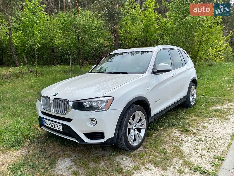 Внедорожник / Кроссовер BMW X3 2015 в Львове