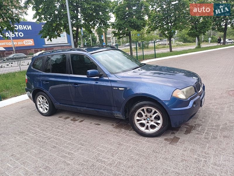 Внедорожник / Кроссовер BMW X3 2004 в Киеве