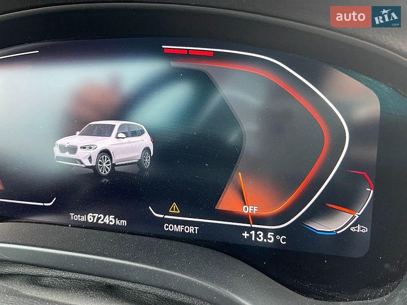 Внедорожник / Кроссовер BMW X3 2021 в Киеве