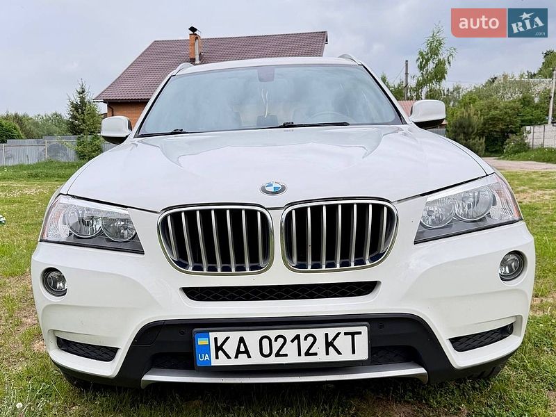 Внедорожник / Кроссовер BMW X3 2012 в Киеве