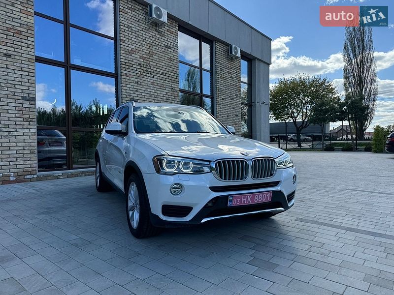 Внедорожник / Кроссовер BMW X3 2015 в Луцке