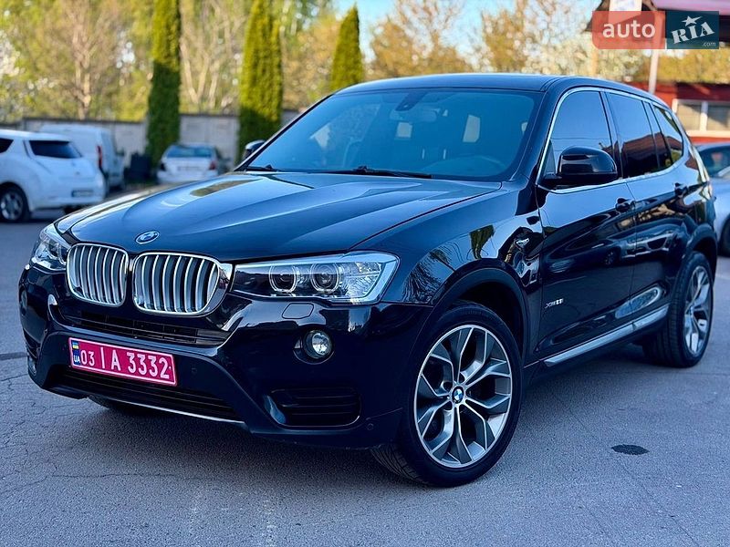 Позашляховик / Кросовер BMW X3 2016 в Одесі
