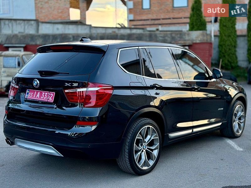 Позашляховик / Кросовер BMW X3 2016 в Одесі