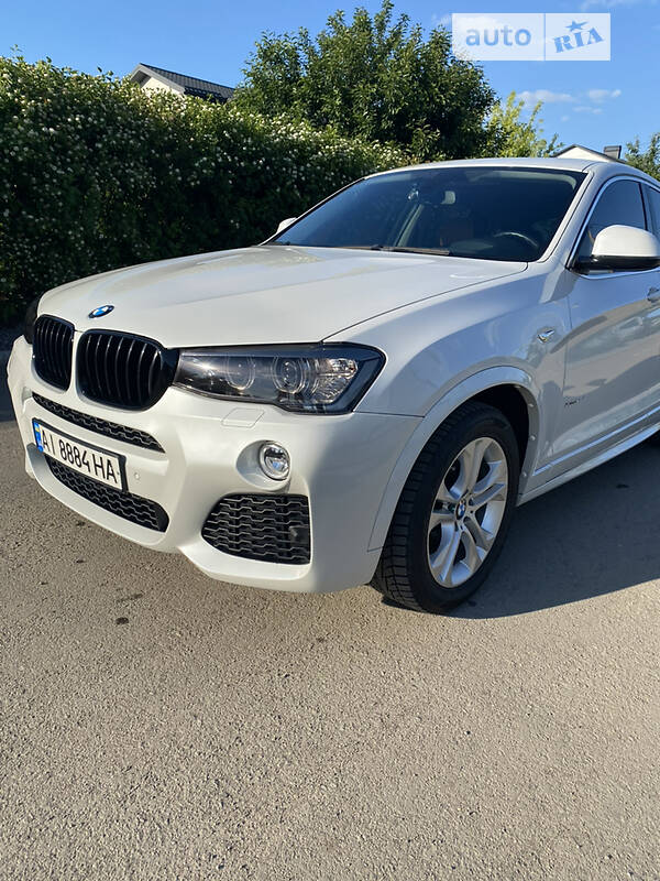 Внедорожник / Кроссовер BMW X4 2015 в Белой Церкви