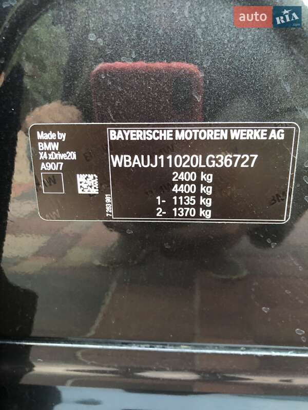 Внедорожник / Кроссовер BMW X4 2018 в Киеве фото 7 Внедорожник / Кроссовер BMW X4 2018 в Киеве