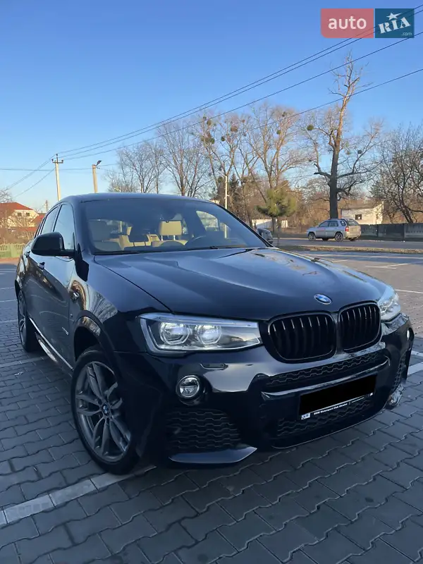 Позашляховик / Кросовер BMW X4 2016 в 