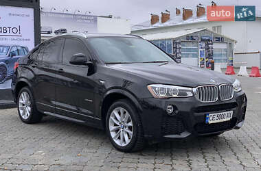 Внедорожник / Кроссовер BMW X4 2017 в Черновцах