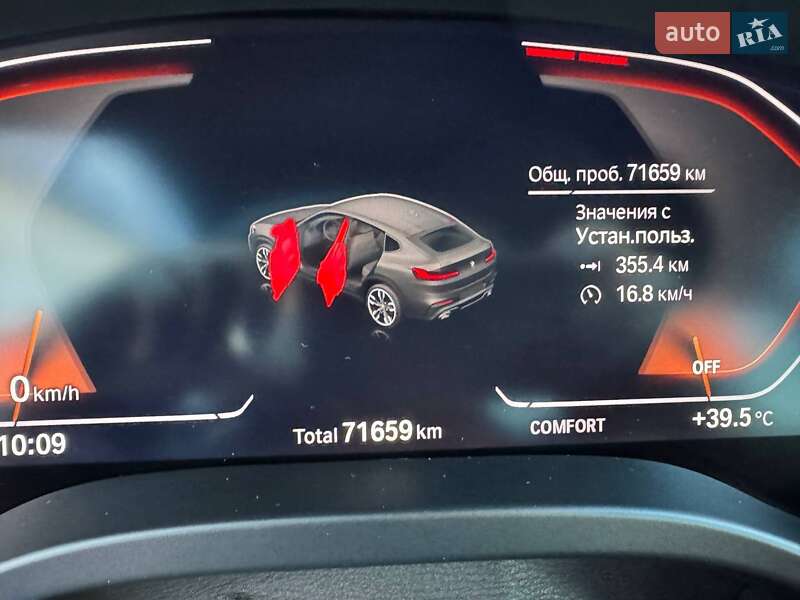 Внедорожник / Кроссовер BMW X4 2020 в Одессе