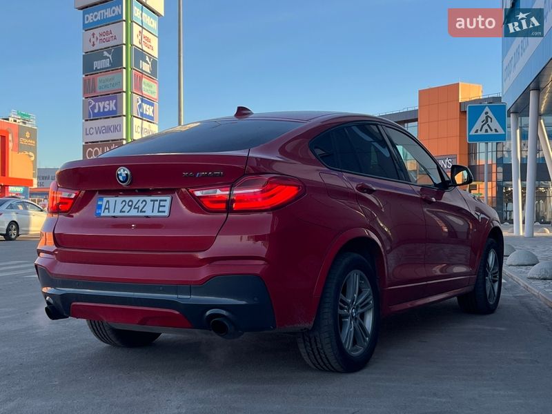Внедорожник / Кроссовер BMW X4 2016 в Киеве