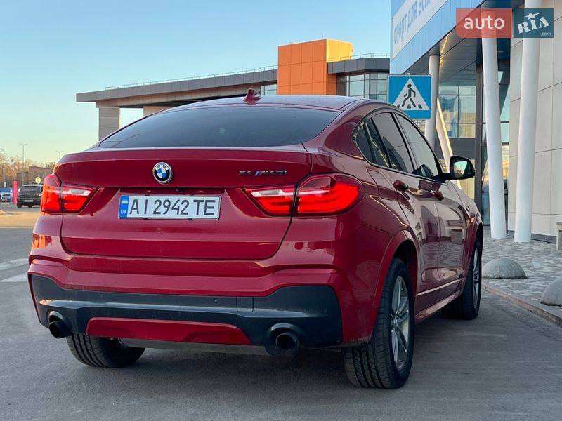 Внедорожник / Кроссовер BMW X4 2016 в Киеве