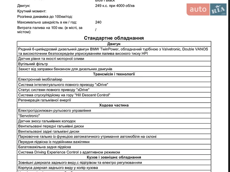 Внедорожник / Кроссовер BMW X4 2022 в Полтаве документ