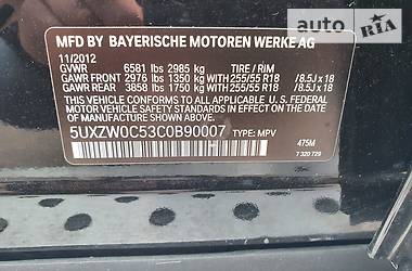 Позашляховик / Кросовер BMW X5 2012 в 