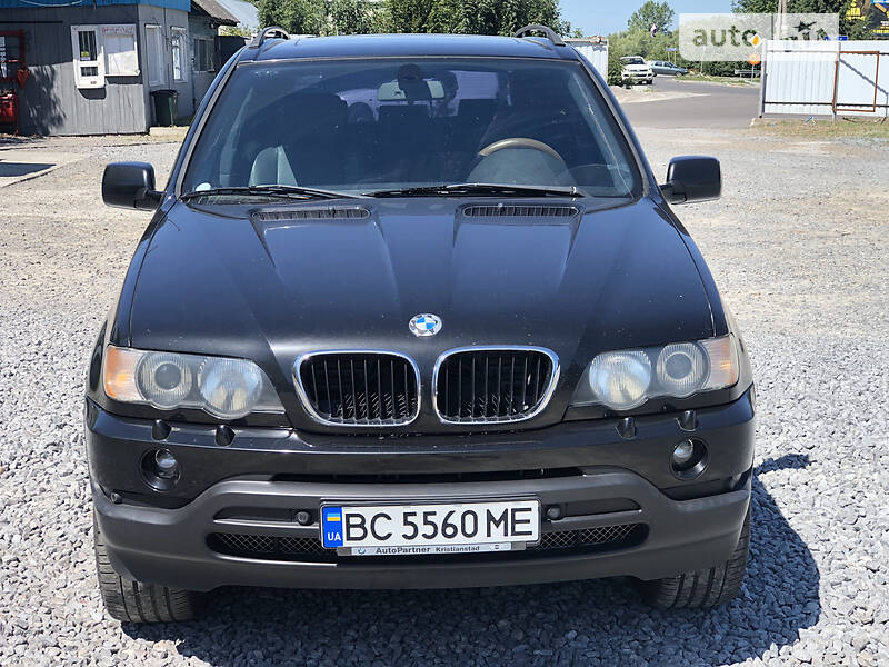 Внедорожник / Кроссовер BMW X5 2002 в Жидачове