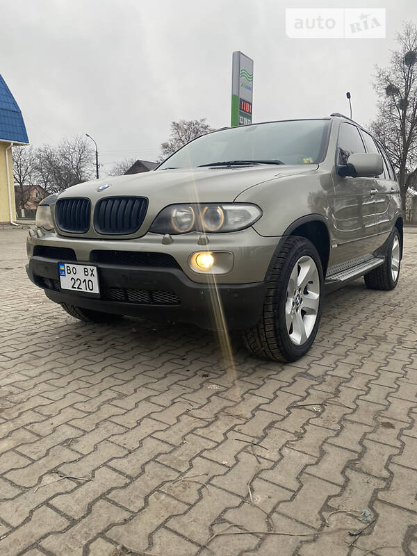 Внедорожник / Кроссовер BMW X5 2004 в Гусятине