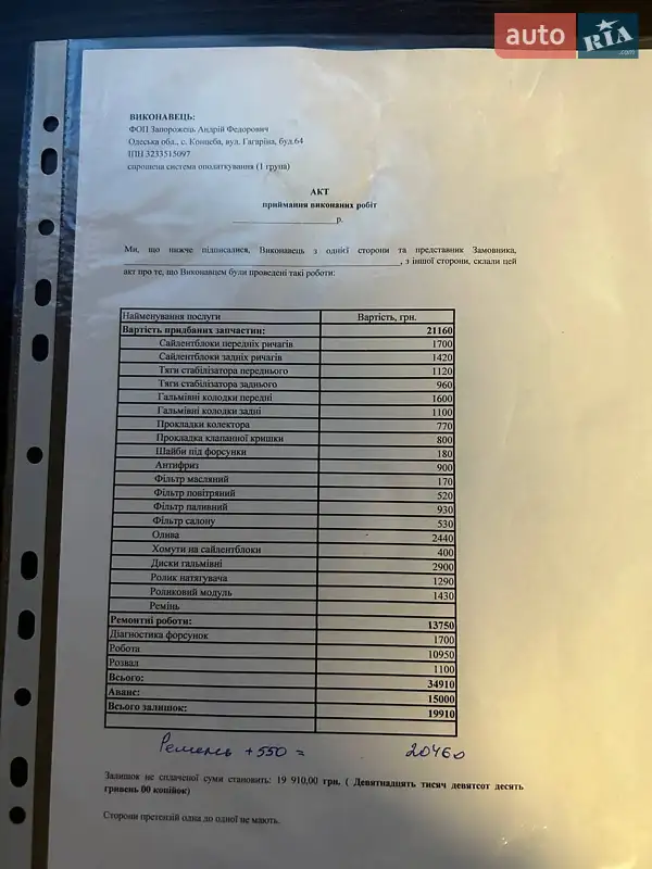 Позашляховик / Кросовер BMW X5 2002 в Одесі документ